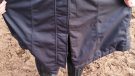 LeMieux Loire Waterproof Coat rear gusset with magnets