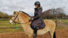 LeMieux Loire Waterproof Coat on horse side on