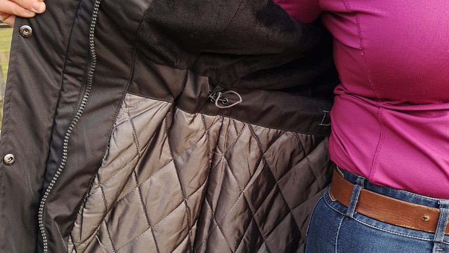 LeMieux Loire Waterproof Coat interior