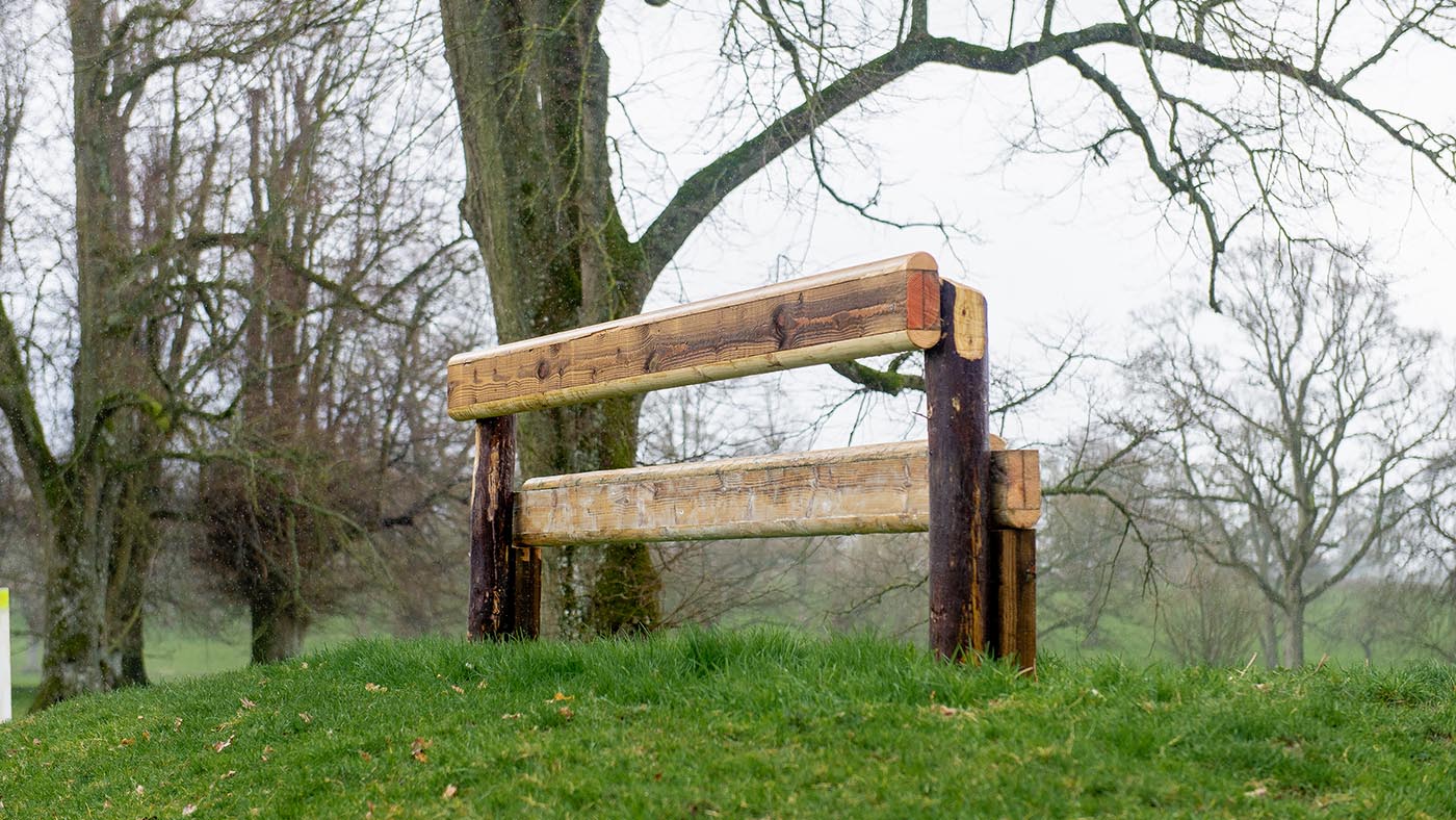 Badminton Horse Trials cross-country course: fence 17