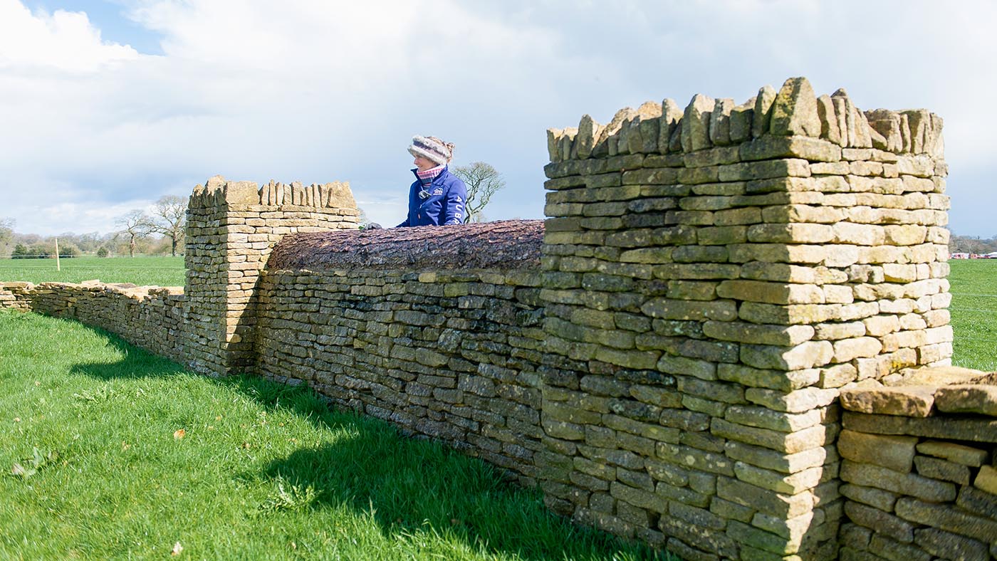 Badminton Horse Trials cross-country course: fence 27