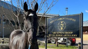 King’s Troop horse Cassius (Geoff) has retired