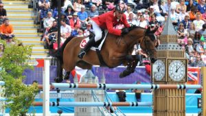 Swiss Olympic showjumper Paul Estermann, pictured, has been banned from participating in equestrian sport for seven years after he was found guilty of animal cruelty