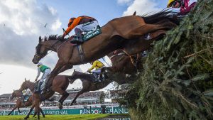 Grand National runners in action in last year's race