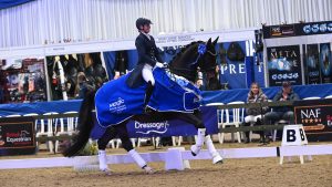 Sadie Smith on Swanmore Dantina at the Winter Dressage Championships 2023