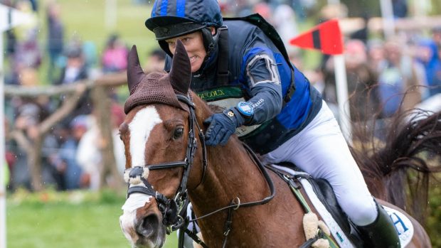 Kentucky Three-Day Event cross-country: Zara Tindall and Class Affair