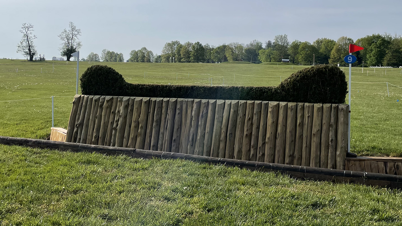 Kentucky Three-Day Event cross-country course 2023: fence 9