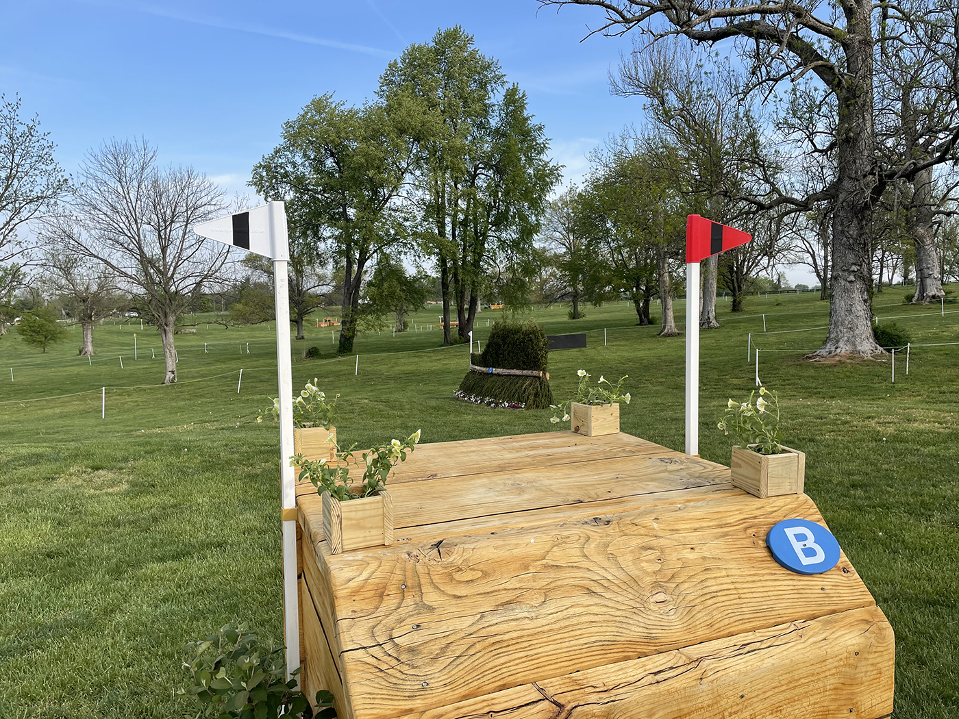 Kentucky Three-Day Event cross-country course 2023: fence 4b