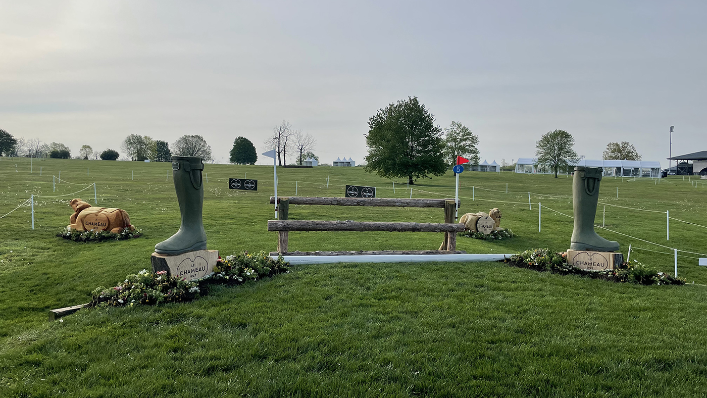 Kentucky Three-Day Event cross-country course 2023: fence 5