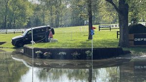 Kentucky Three-Day Event cross-country course 2023: fence 18a direct route