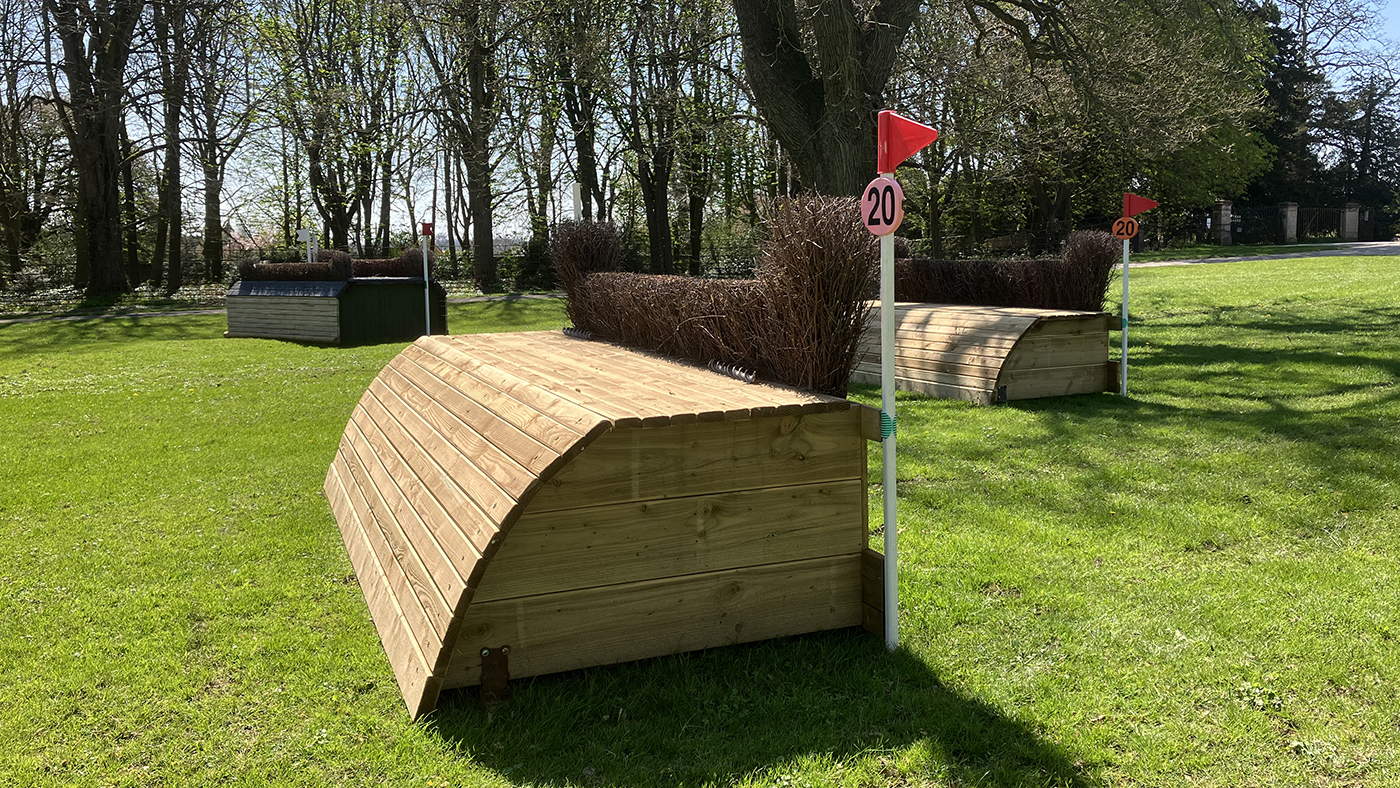 Fence 20 on the Badminton grassroots course