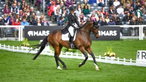 Badminton Horse Trials dressage: Caroline Powell and Greenacres Special Cavalier