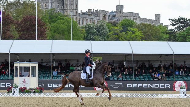 Charlotte Dujardin ad Imhotep at Royal Windsor 2023