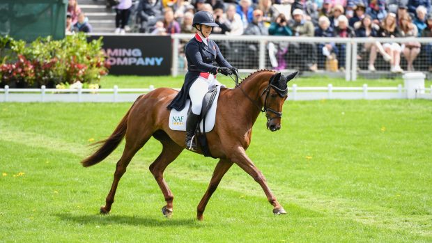 Badminton Horse Trials dressage: Gemma Stevens and Jalapeno