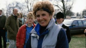 Pictured Heather Holgate, mother of Olympic eventer Ginny Elliot