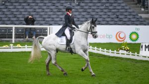 Kitty King and Vendredi Biats at Badminton horse trials 2023