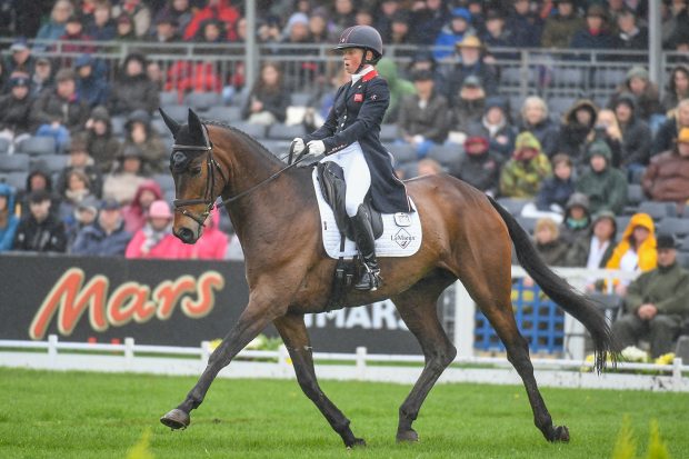 Badminton Horse Trials dressage: Ros Canter and Lordships Graffalo
