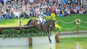 Thoroughbreds will be recognised at the Olympics from Paris 2024 under a new agreement. Pictured Tina Cook and thoroughbred Miners Frolic at the London 2012 Olympics