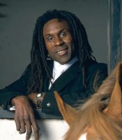 Self-styled 'rastafarian showjumper' Oliver Skeete