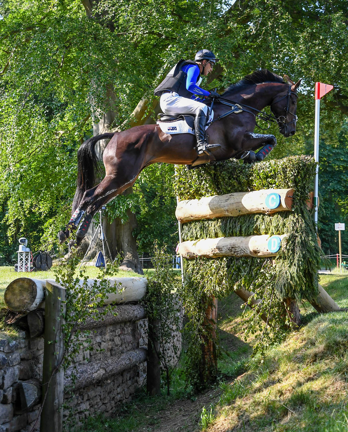 Bramham Horse Trials photos: Bill Levett and RNH Tom Tom R