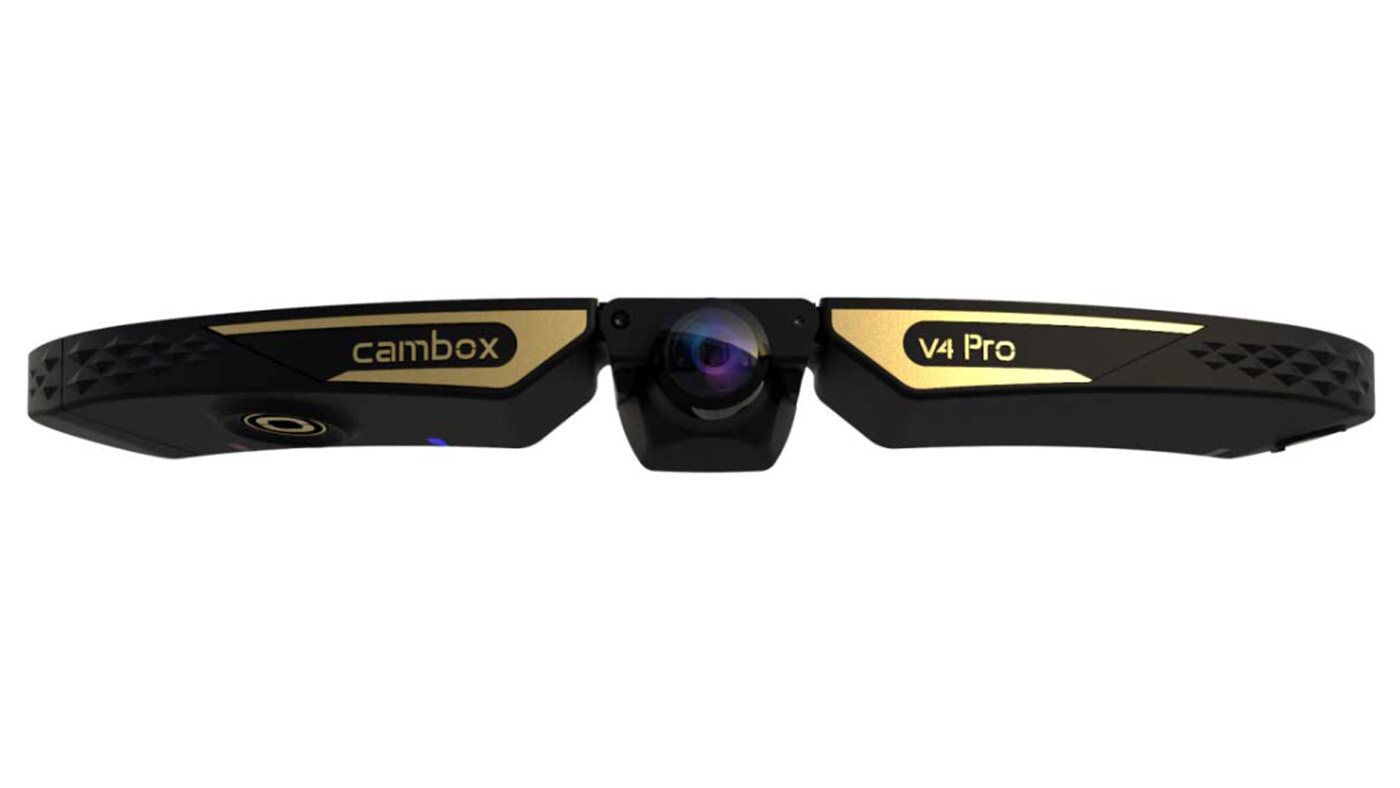 Cambox V4+ Pro riding hat camera