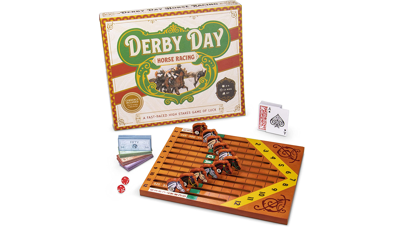 Derby Day Horse Racing Board Game