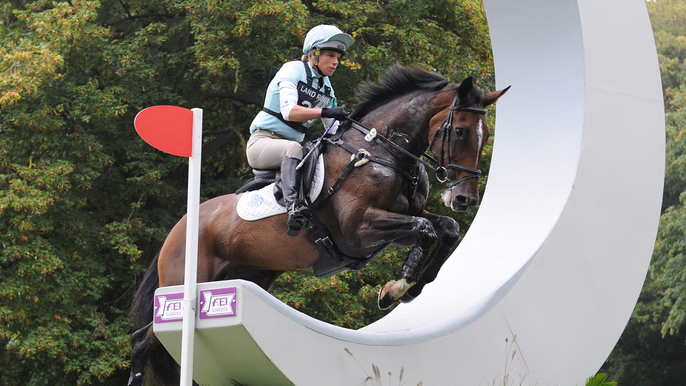 Izzy Taylor and Briarlands Matilda at Burghley 2014.