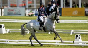 Bramham Horse Trials dressage: Izzy Taylor and Happy Days