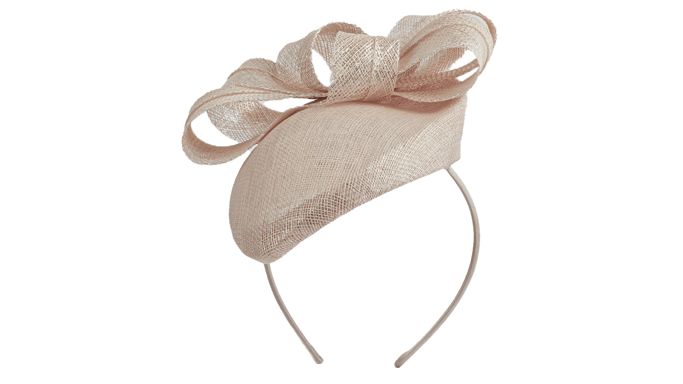 LK Bennett Elowen Bow Fascinator hat suitable for royal ascot