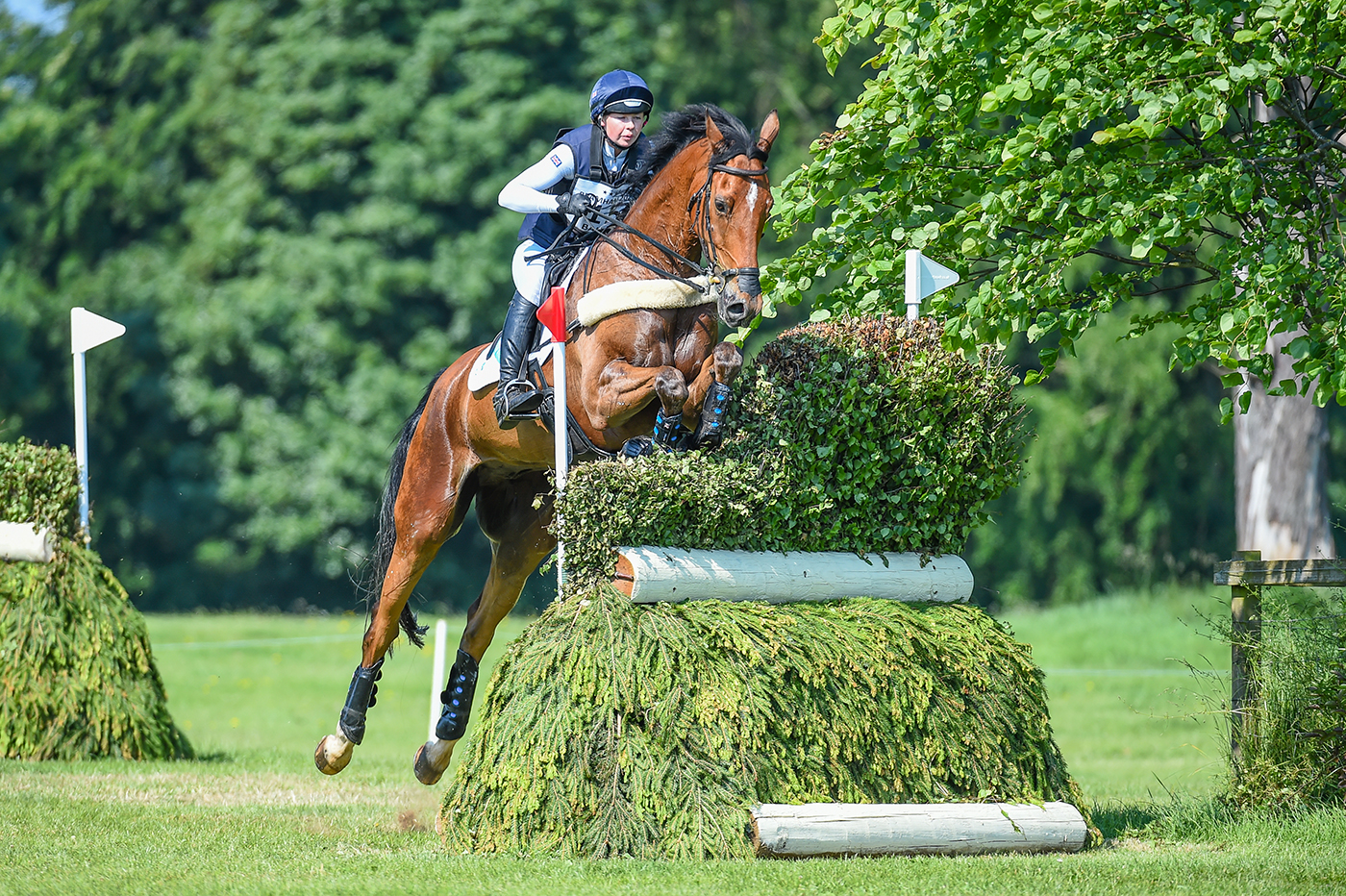 Bramham Horse Trials photos: Lizzie Baugh and B Exclusive