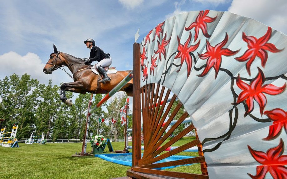 Showjumping news: Matt Sampson of Great Britain lands a double at Spruce Meadows, despite the wildfires
