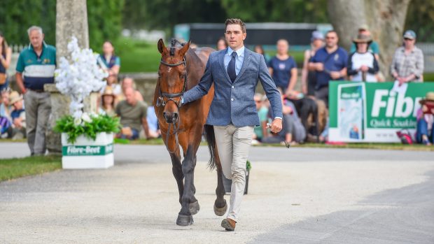 Bramham Horse Trials final trot-up: Max Warburton and Monbeg Exclusive
