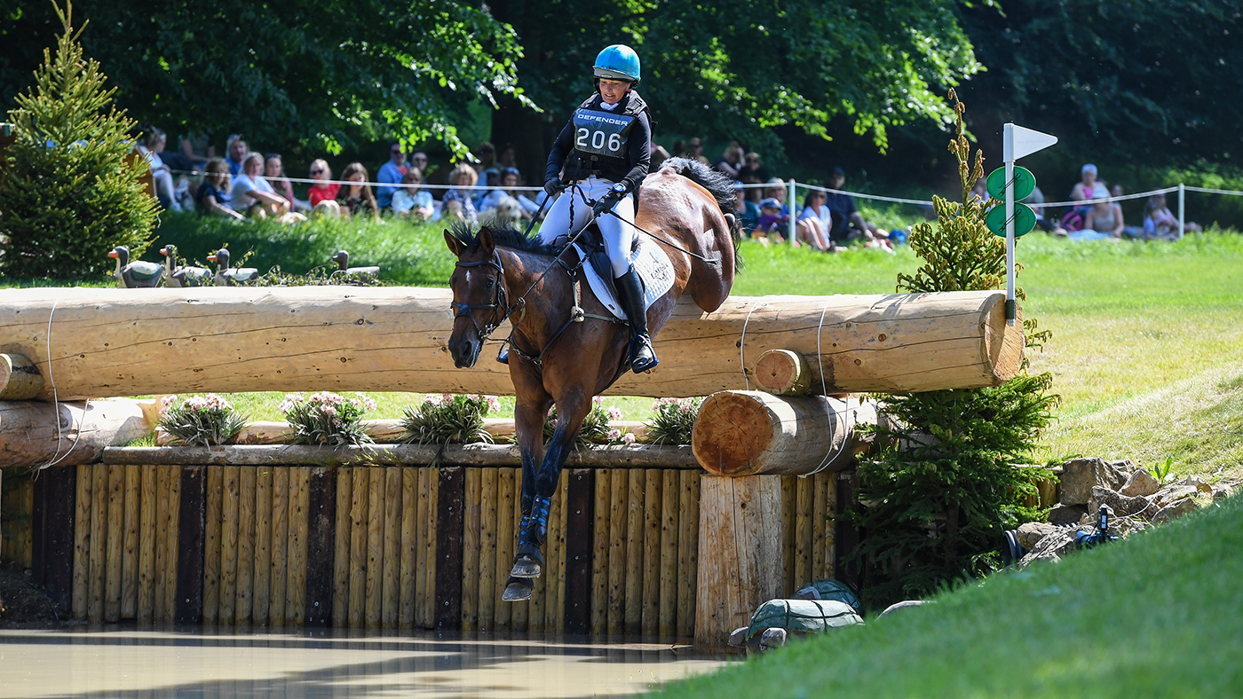 Bramham Horse Trials photos: Selina Milnes and Cooley Snapchat