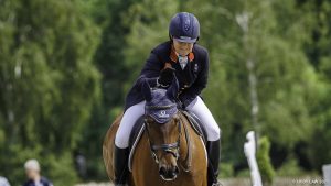 Pippa Funnell rides MGH Grafton Street at Luhmühlen Horse Trials.