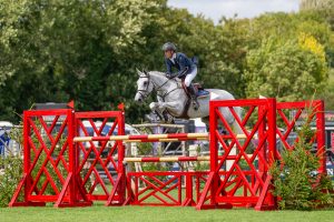 Shane Breen and Haya win the Queen Elizabeth II cup at the Royal International Horse Show, Hickstead, 2023