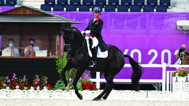olympic dressage format