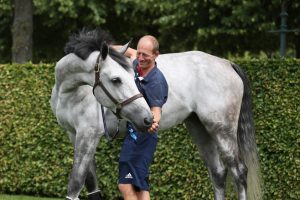 Scott Brash's groom David Honnet