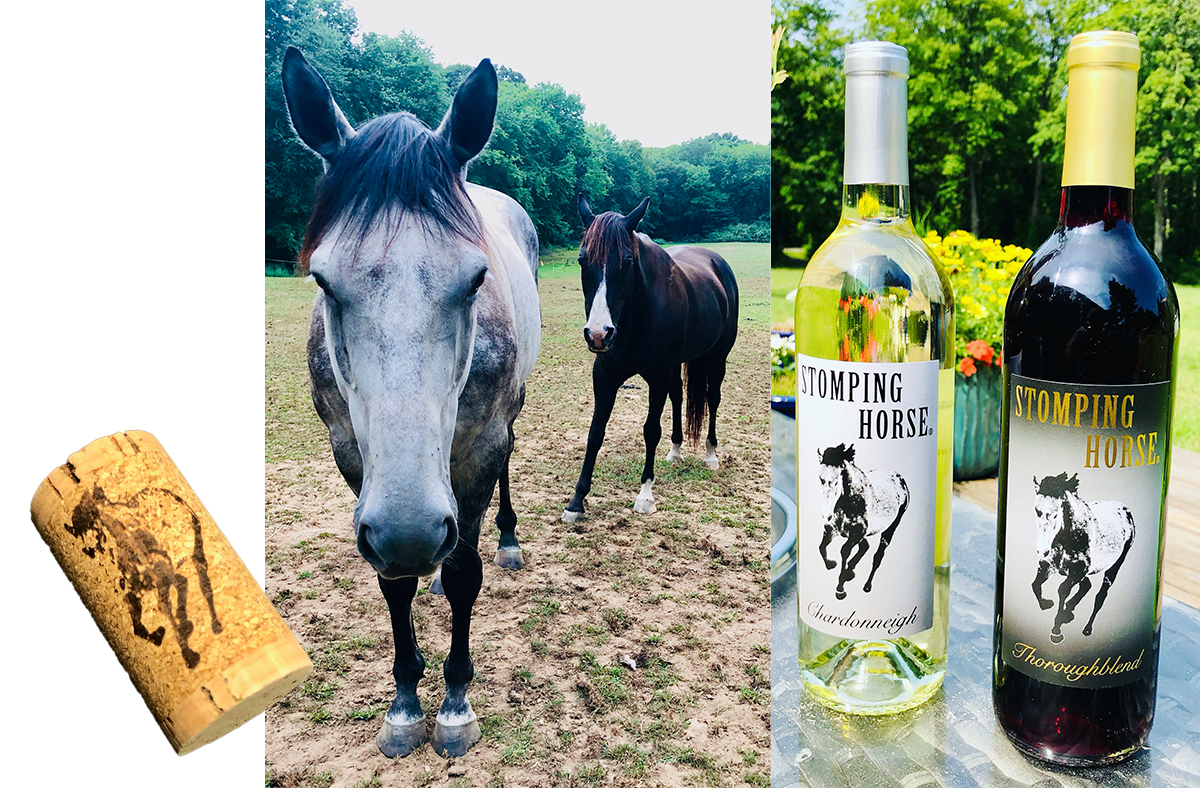 Experience a tumbler of Chardonneigh or Thoroughblend to give a boost to equine welfare