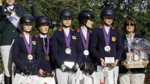 The British pony team win bronze at the FEI European Championships for Ponies 2023