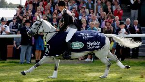 Burghley Horse Trials winner Lenamore, the victor in 2010 under Caroline Powell