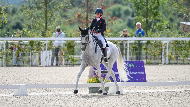 European Eventing Championships dressage: Kitty King and Vendredi Biats