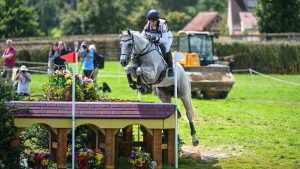 European Eventing Championships cross-country: Kitty King and Vendredi Biats