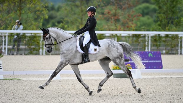 European Eventing Championships dressage: Malin Hansen-Hotopp and Carlitos Quidditch K
