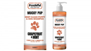 Poochiful Mucky Pup shampoo for smelly dogs