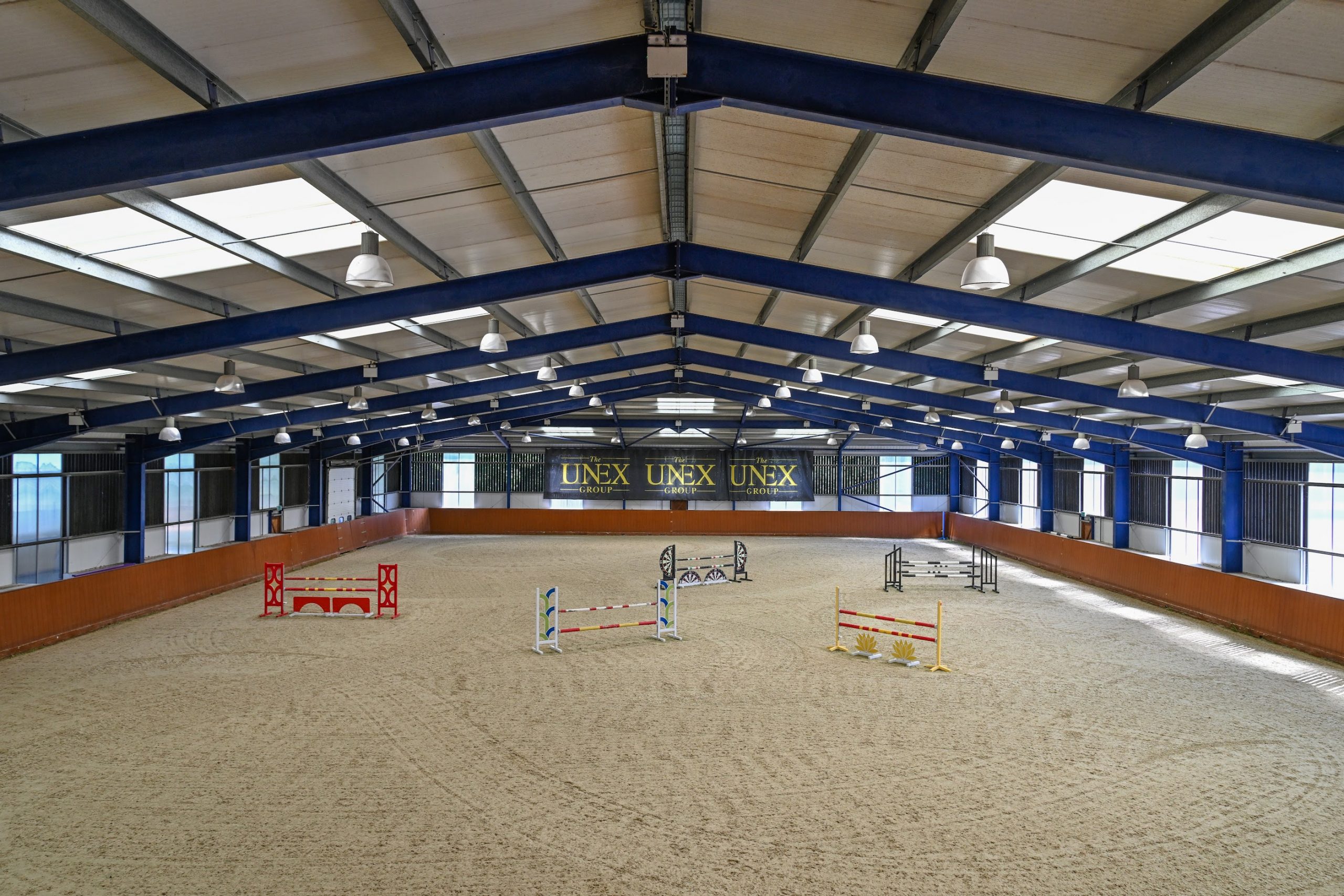 Tim Gredley's indoor school - who wouldn't want to ride in here?