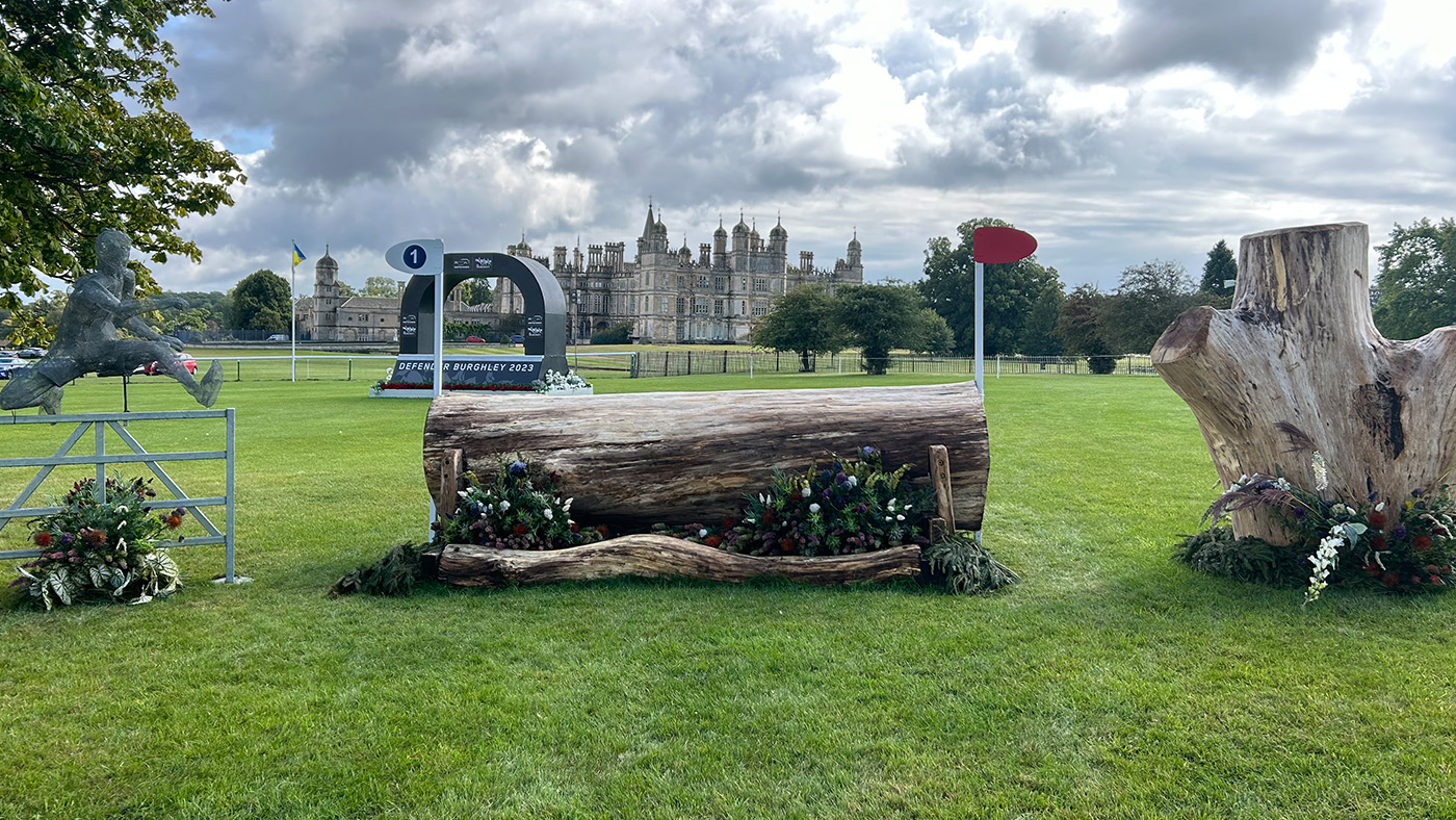 Burghley Horse Trials cross-country course