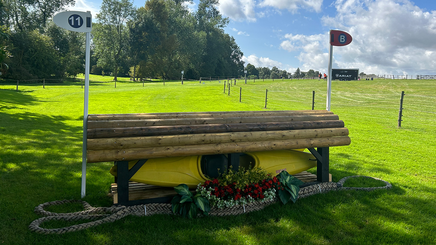 Burghley Horse Trials cross-country course