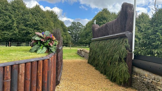 Burghley Horse Trials cross-country course