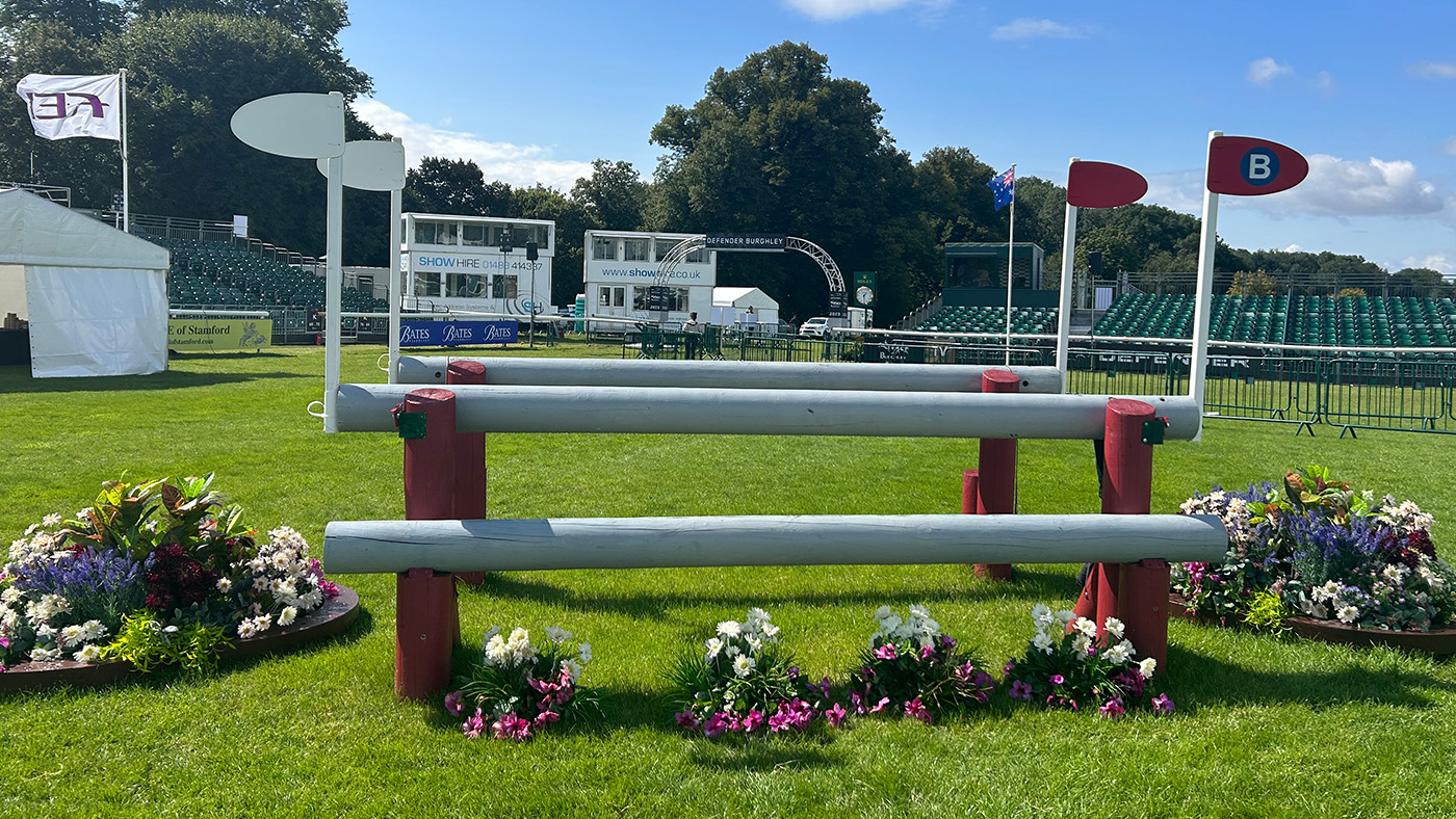 Burghley Horse Trials cross-country course