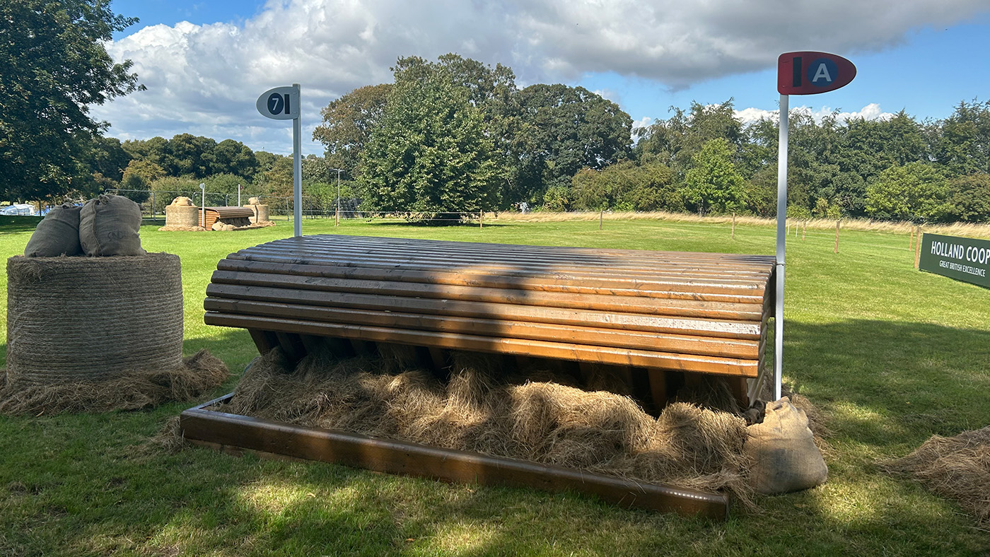 Burghley Horse Trials cross-country course